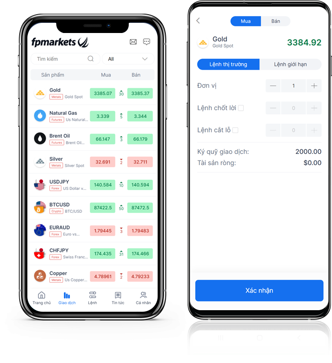 FP Markets app